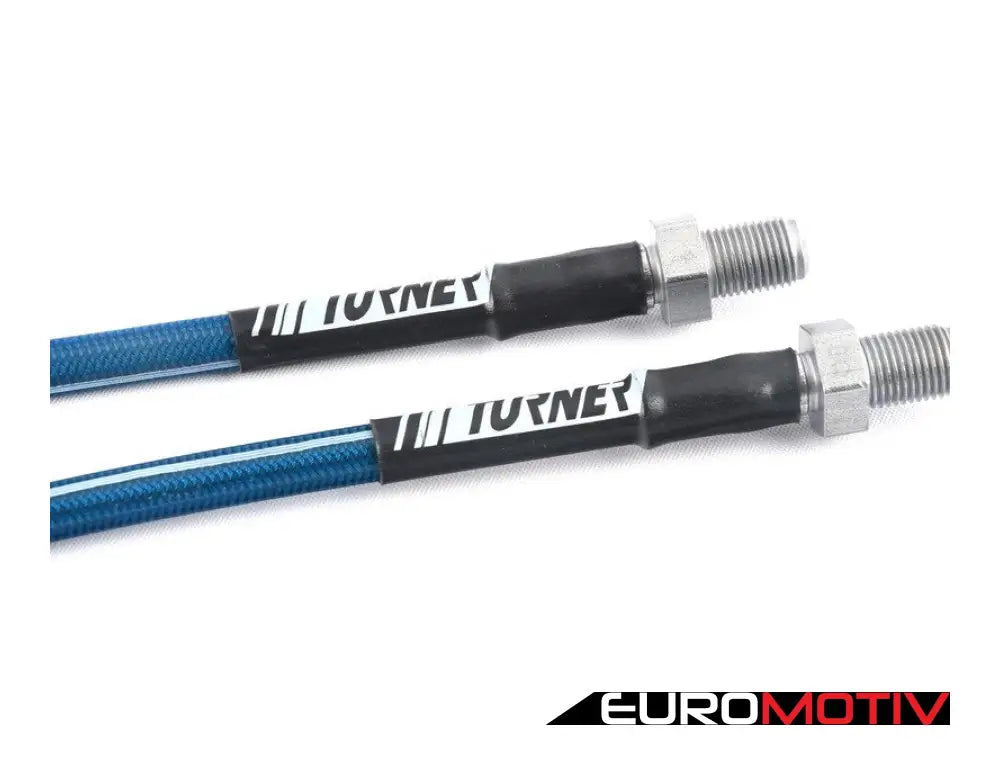 Turner Motorsport Stainless Steel Brake Lines - E30 Front E60 Rear