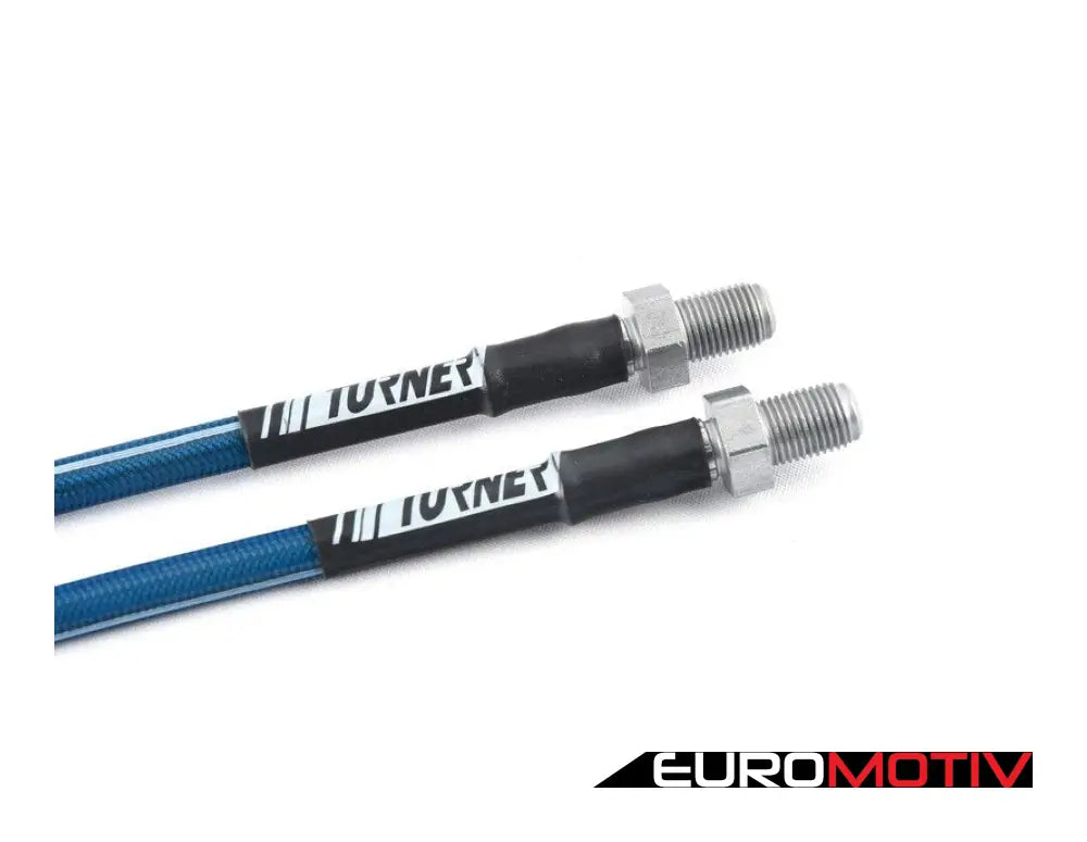 Turner Motorsport Stainless Steel Brake Lines - E30 Front E60 Rear