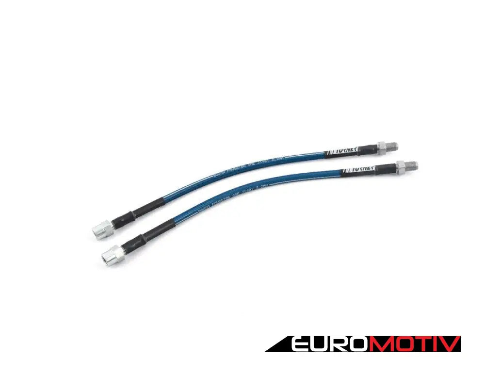 Turner Motorsport Stainless Steel Brake Lines - E30 Front E60 Rear