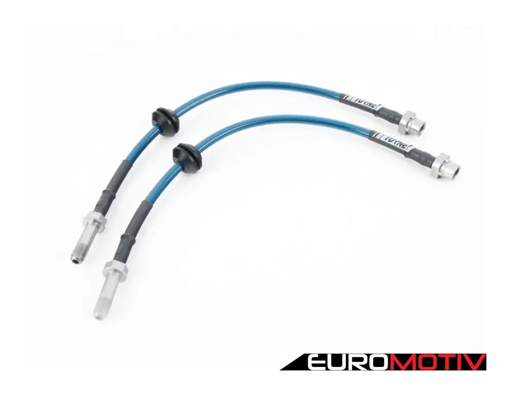 Turner Motorsport Stainless Steel Brake Lines - Rear