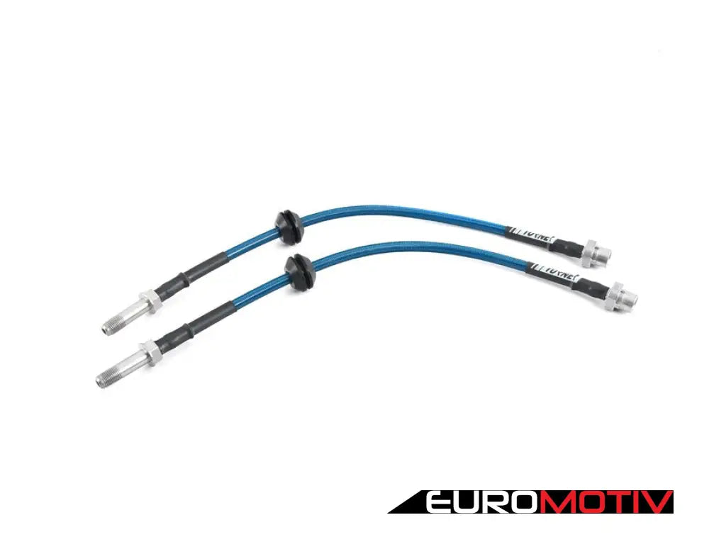 Turner Motorsport Stainless Steel Brake Lines - Rear