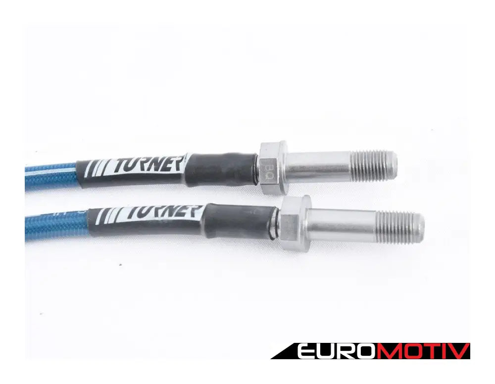 Turner Motorsport Stainless Steel Brake Lines - Rear