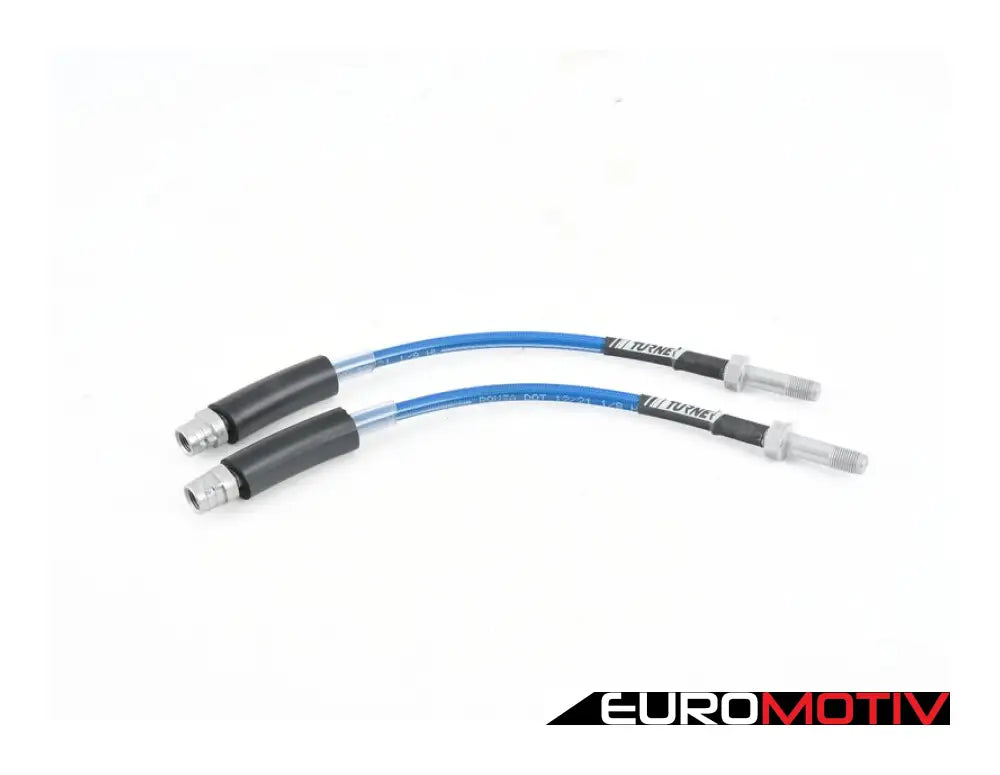 Turner Motorsport Stainless Steel Brake Lines - Rear