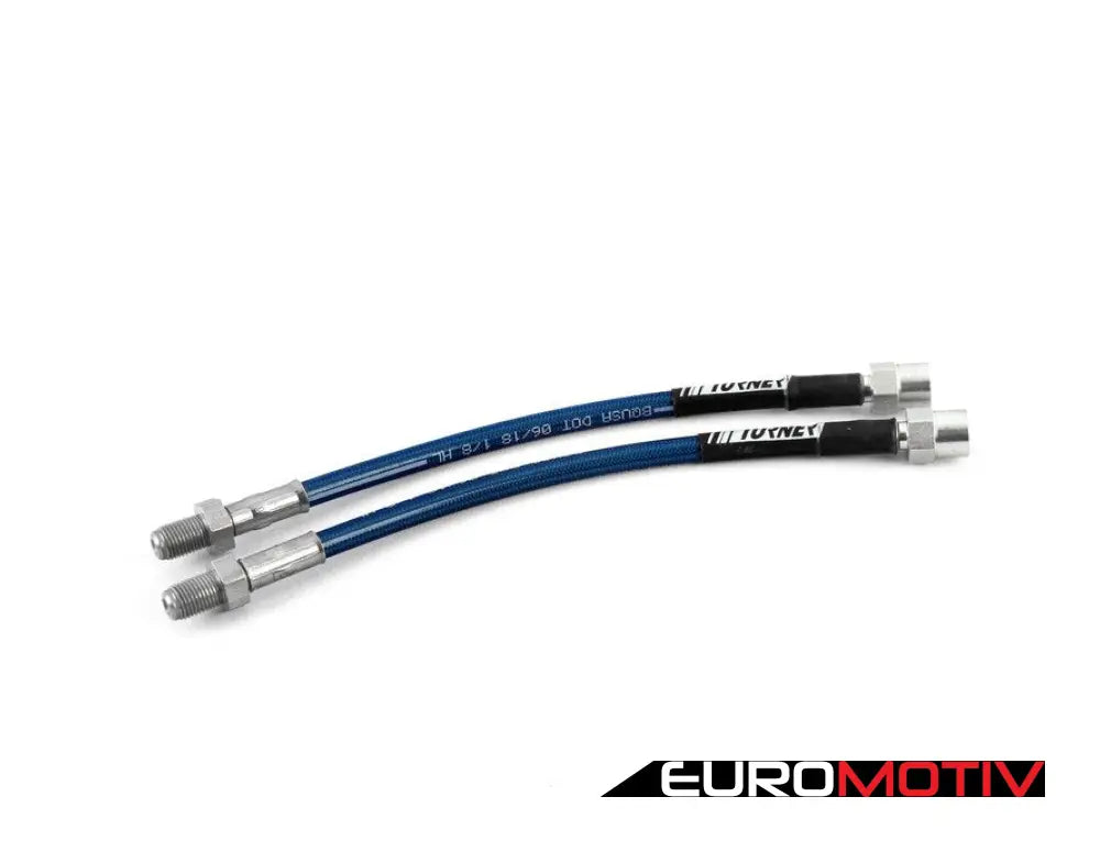 Turner Motorsport Stainless Steel Brake Lines - Rear