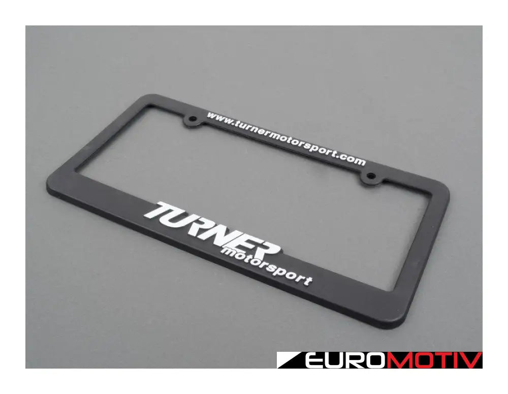 Turner Motorsports License Plate Frame