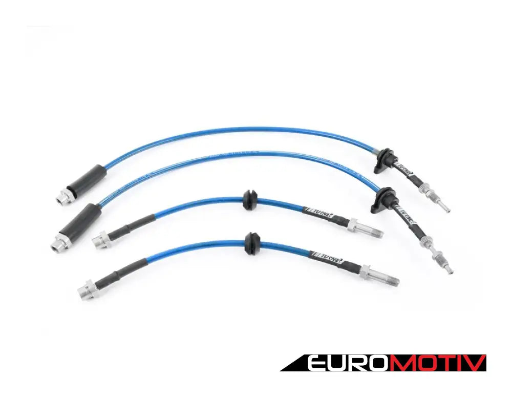 Turner Stainless Steel Brake Lines - Front & Rear Kit