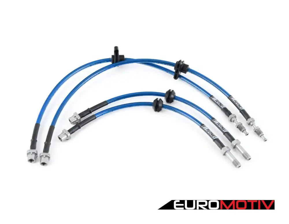 Turner Stainless Steel Brake Lines - Front & Rear Kit