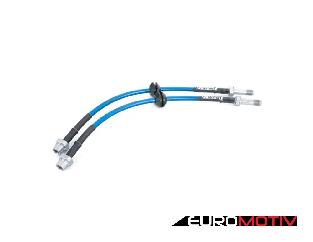 Turner Stainless Steel Brake Lines - Front & Rear Kit