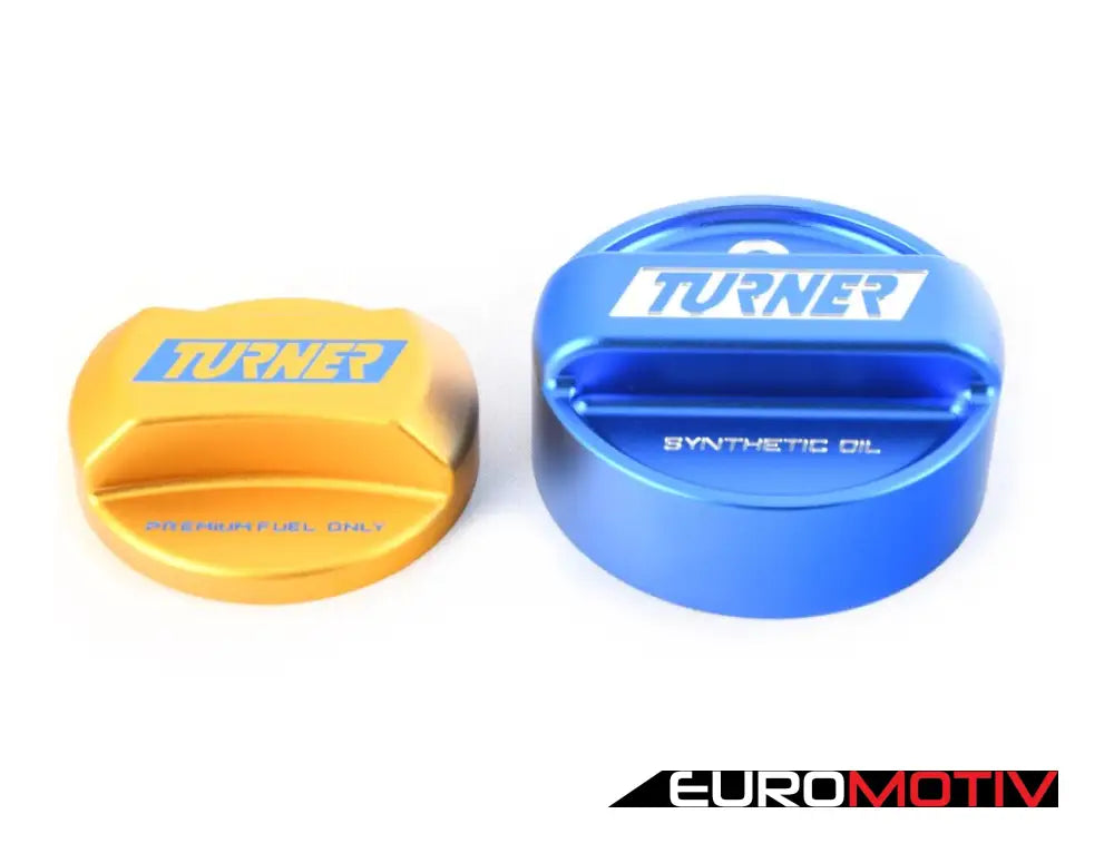 Turner X Goldenwrench Motorsport Edition Cap Set - Blue & Gold F Chassis