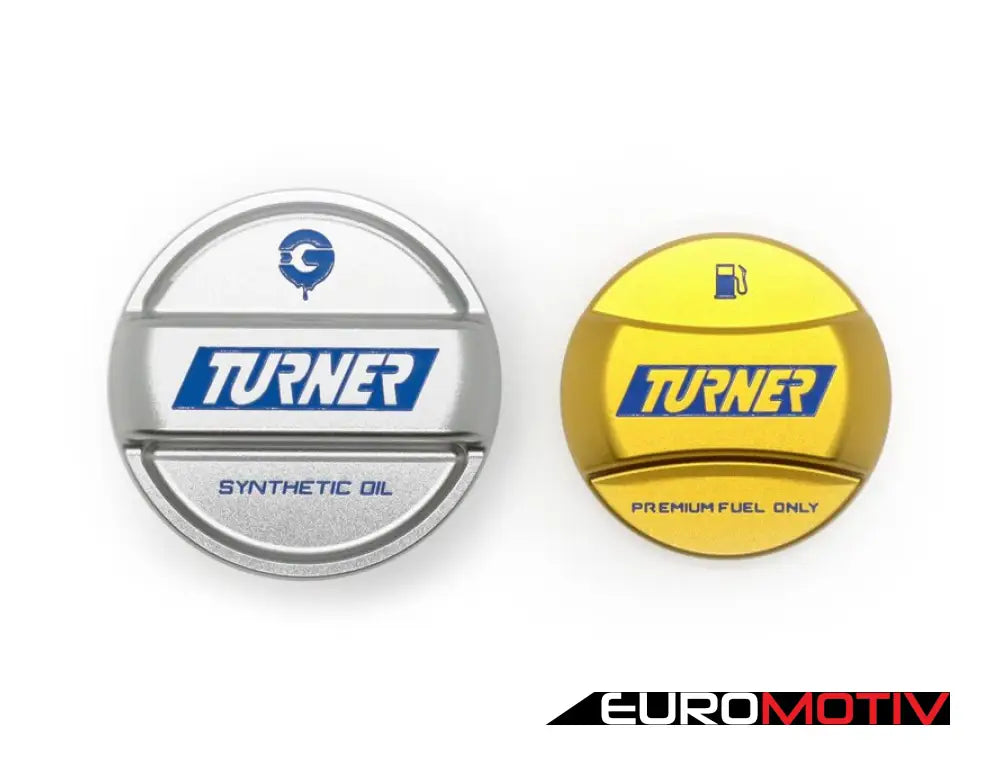 Turner X Goldenwrench Motorsport Edition Cap Set - Silver & Gold F Chassis