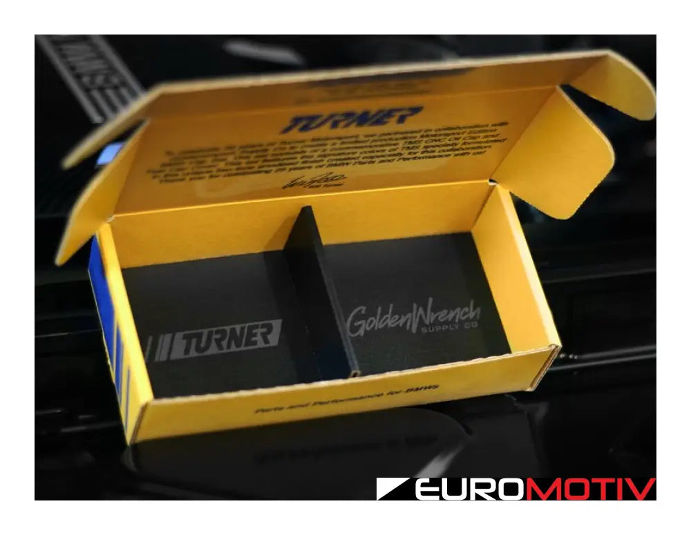 Turner X Goldenwrench Motorsport Edition Cap Set - Silver & Gold F Chassis