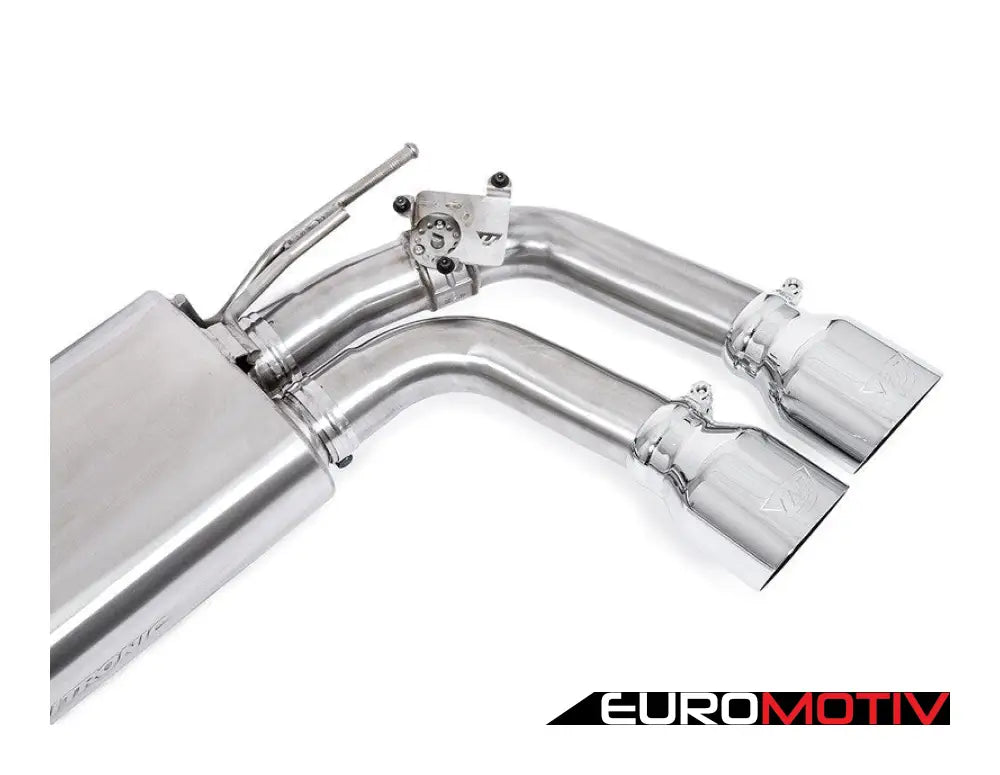 Unitronic 8V/8V.2 S3 Turbo-Back Exhaust System - Round Chrome Tips