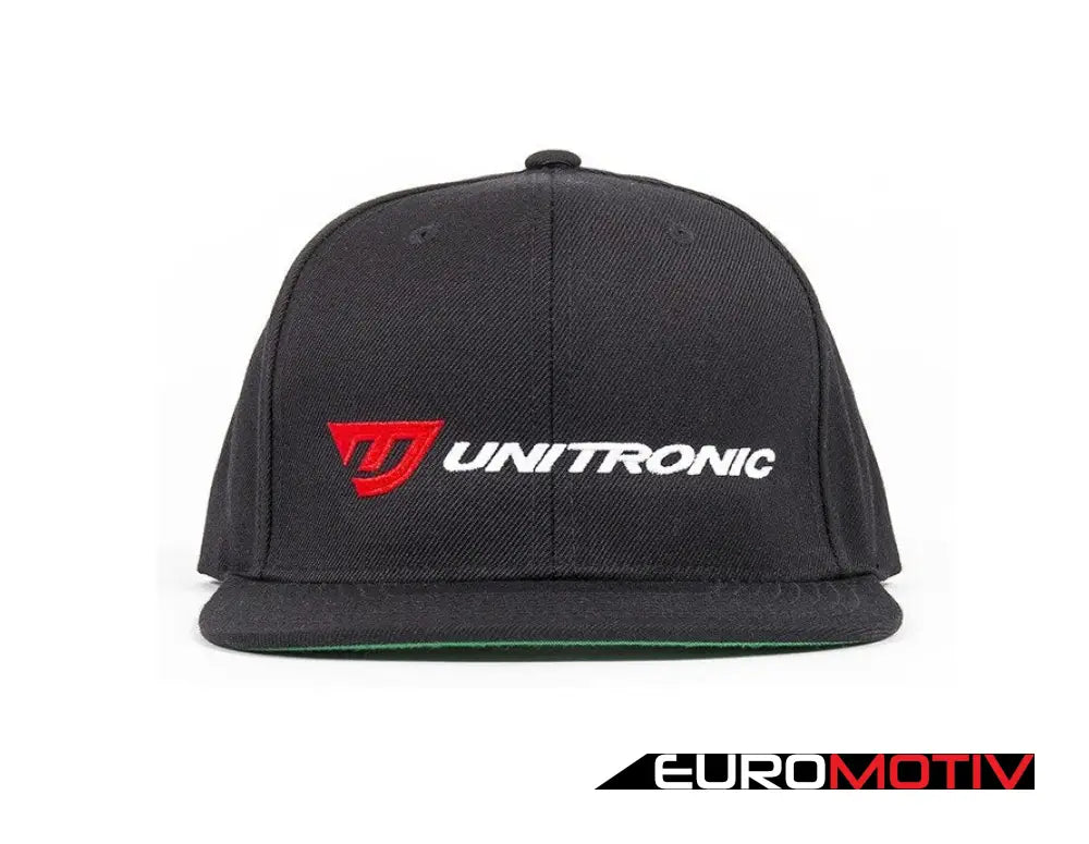 Unitronic Black Snapback Cap Full Logo