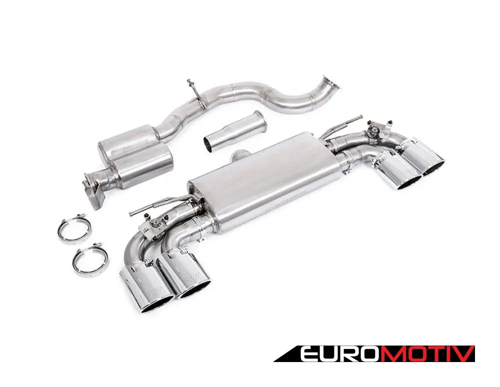 Unitronic Cat-Back Exhaust System - Oval Chrome Tips