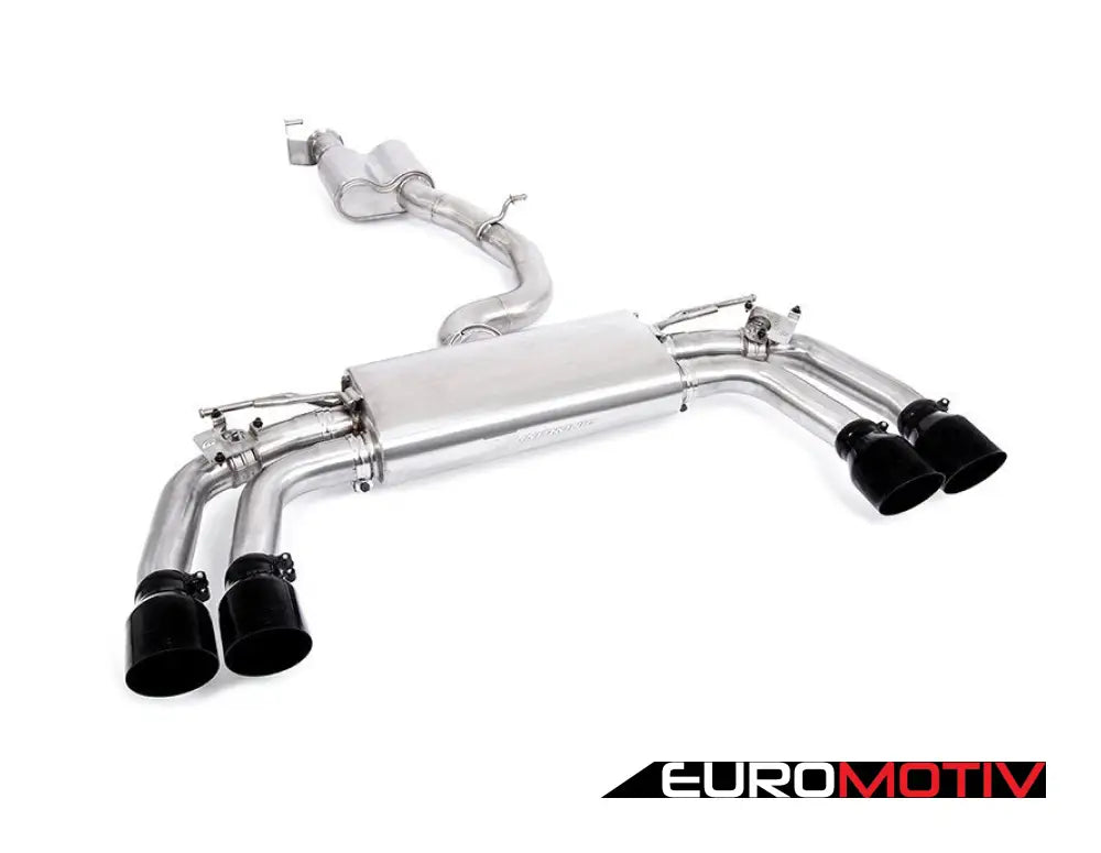 Unitronic Cat-Back Exhaust System - Round Black Tips