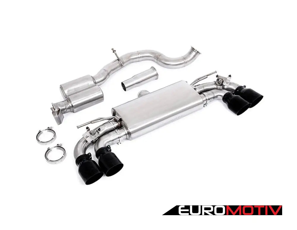 Unitronic Cat-Back Exhaust System - Round Black Tips