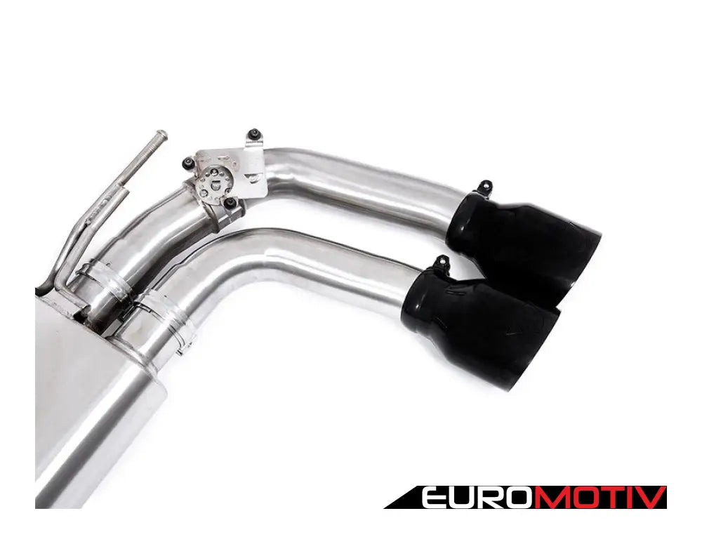 Unitronic Cat-Back Exhaust System - Round Black Tips