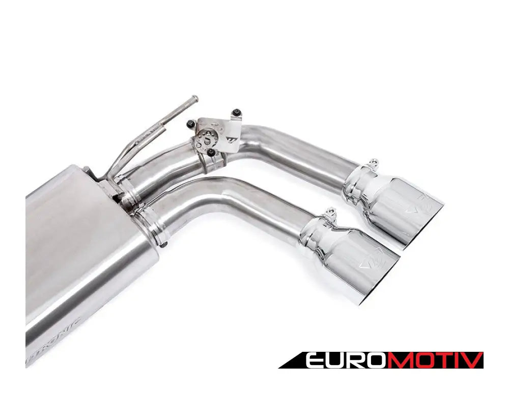 Unitronic Cat-Back Exhaust System - Round Chrome Tips