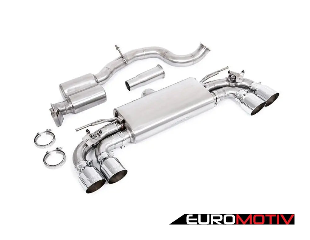 Unitronic Cat-Back Exhaust System - Round Chrome Tips