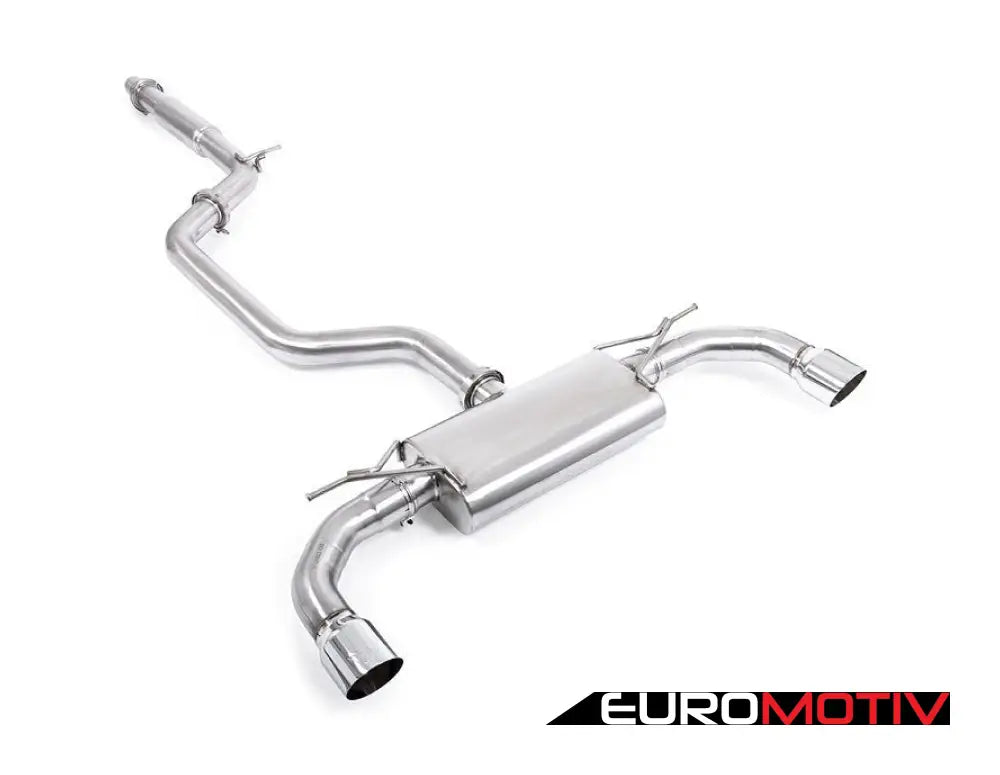 Unitronic Cat-Back For Mk8 Gti - Polished Tips