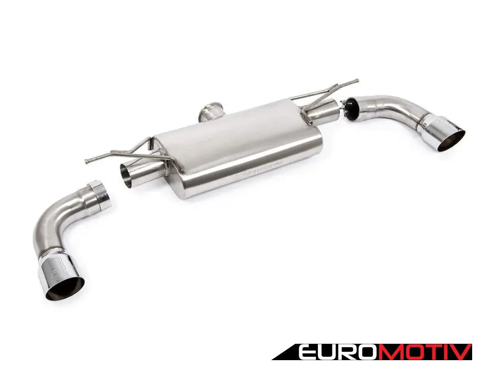 Unitronic Mk7/Mk7.5 Gti Turbo-Back Exhaust System - Chrome Tips