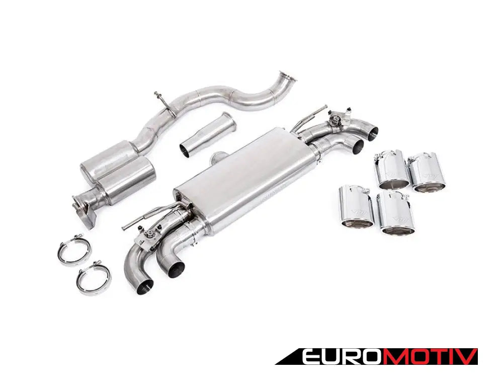 Unitronic Turbo-Back Exhaust System - Oval Chrome Tips