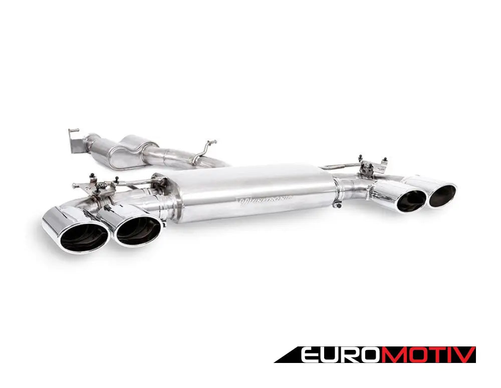 Unitronic Turbo-Back Exhaust System - Oval Chrome Tips