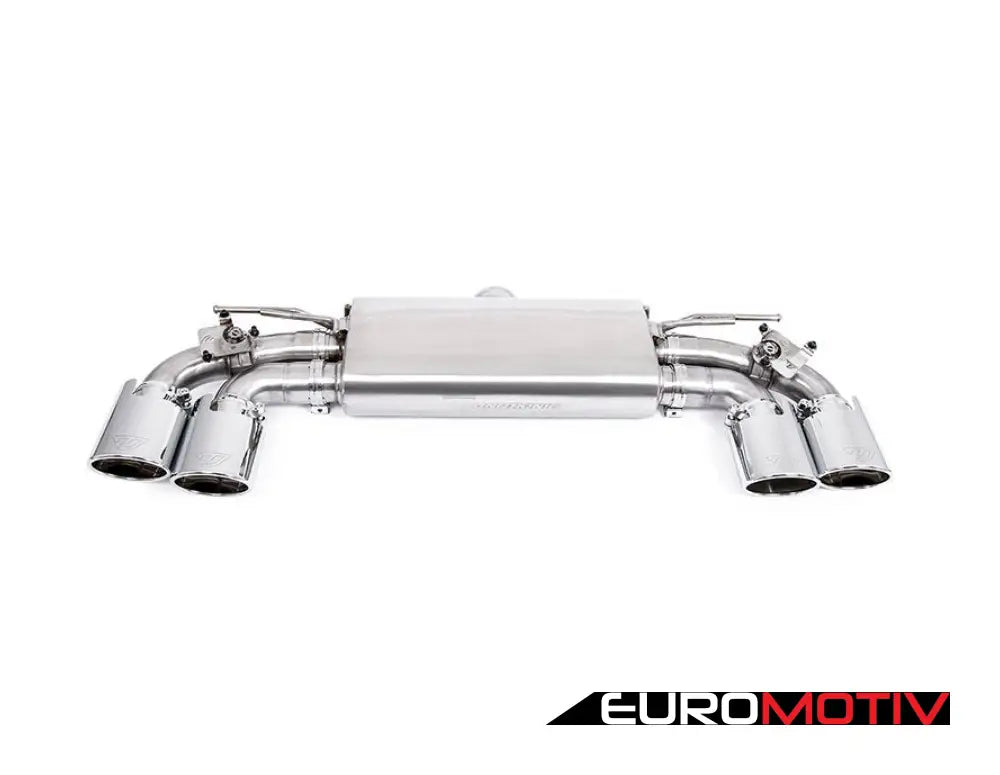 Unitronic Turbo-Back Exhaust System - Oval Chrome Tips