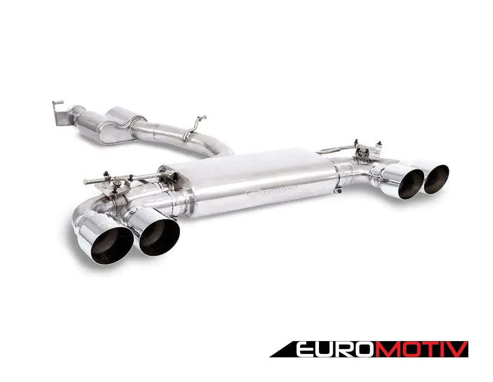 Unitronic Turbo-Back Exhaust System - Round Chrome Tips