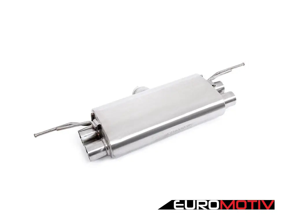 Unitronic Turbo-Back Exhaust System - Round Chrome Tips