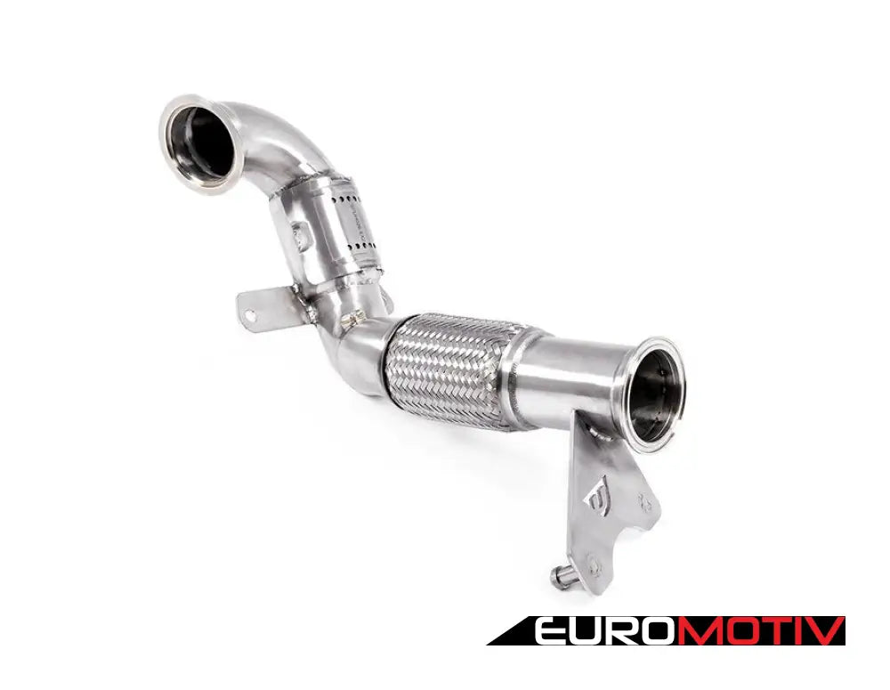 Unitronic Turbo-Back Exhaust System - Round Chrome Tips