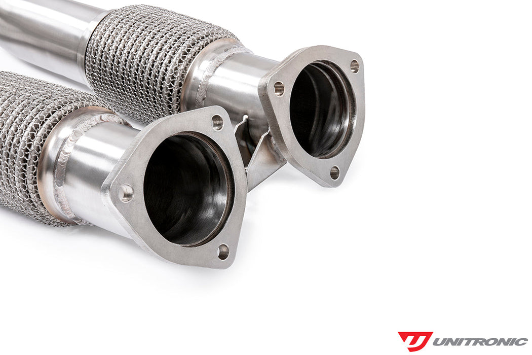 UNITRONIC DOWNPIPE W/ MIDPIPES FOR 2.5TFSI EVO