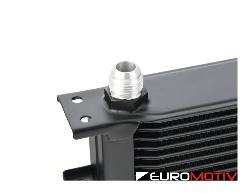 Universal Oil Cooler Black - 10 Row