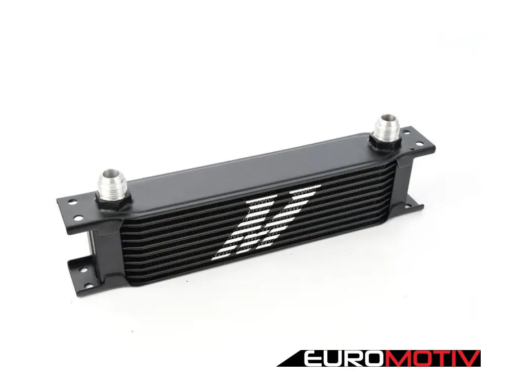 Universal Oil Cooler Black - 10 Row