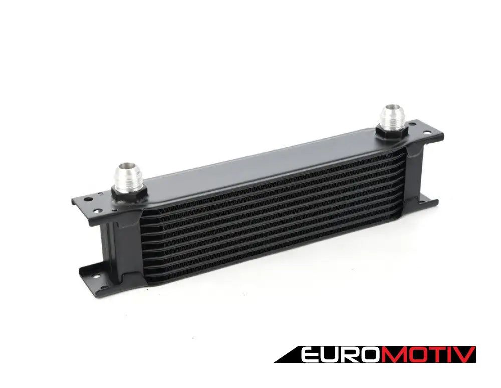 Universal Oil Cooler Black - 10 Row