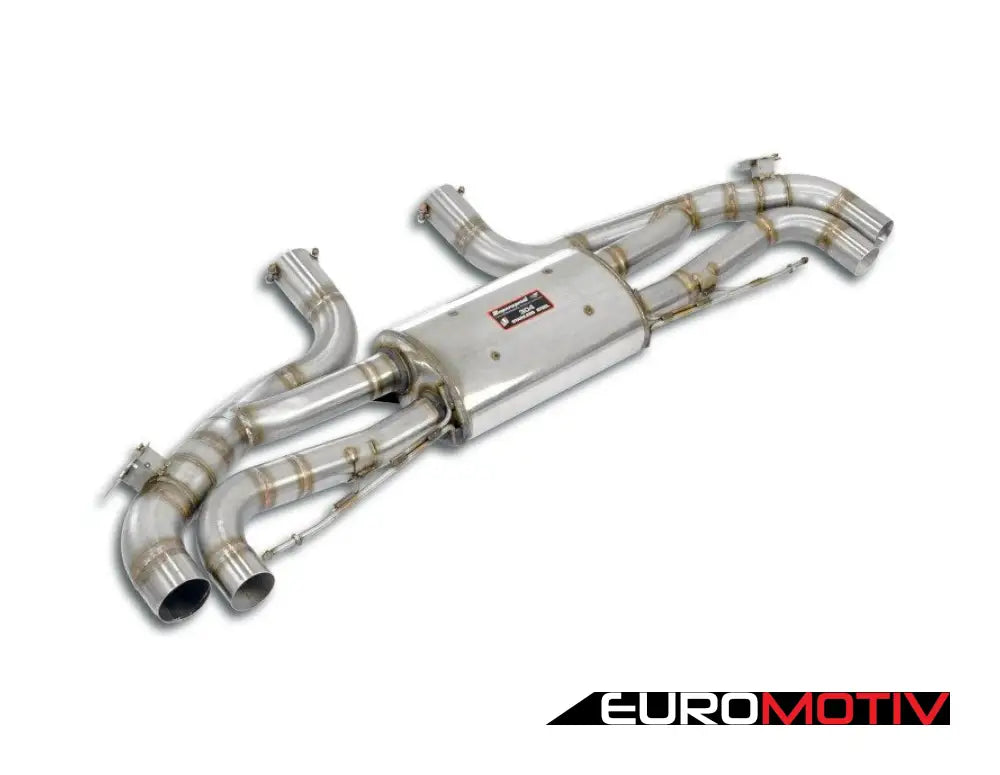 Valved Catback Exhaust - Quad Black Tips G07 X7 M50I