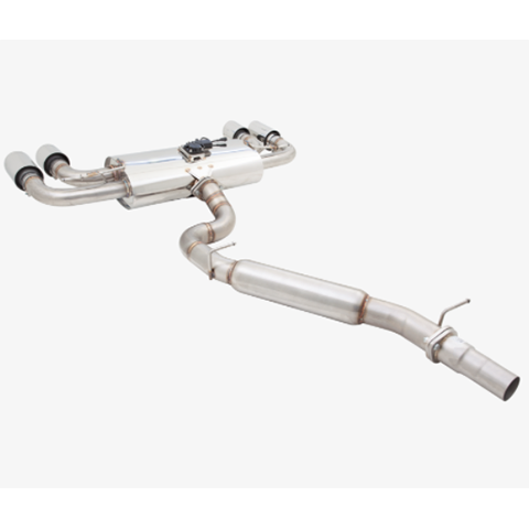 XForce Stainless Steel 3" Cat-Back Exhaust System | 2013-2021 Audi S3 (ES-AS313H-VMKSB-CBS)