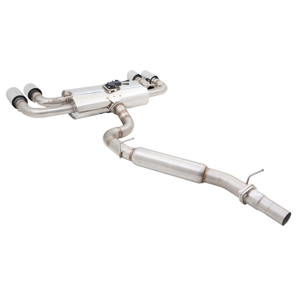 Xforce Stainless Steel 3" Cat-Back Exhaust System | 2018-2020 Volkswagen Golf Mk7.5 (ES-VW11-VMKSB-CBS)