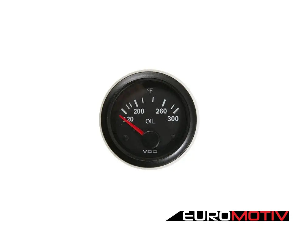 Vdo Gauges Vision Series Analog Oil Temp - Priced Each