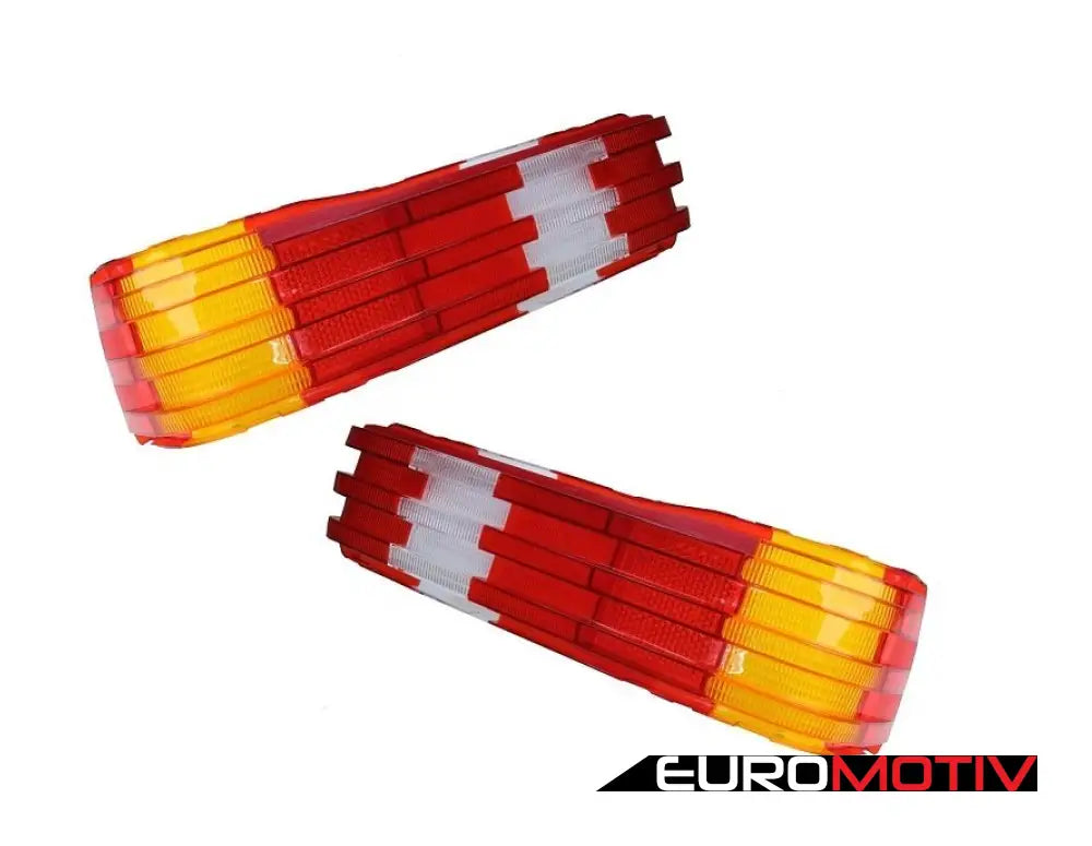 W123 Tail Light Lens Set