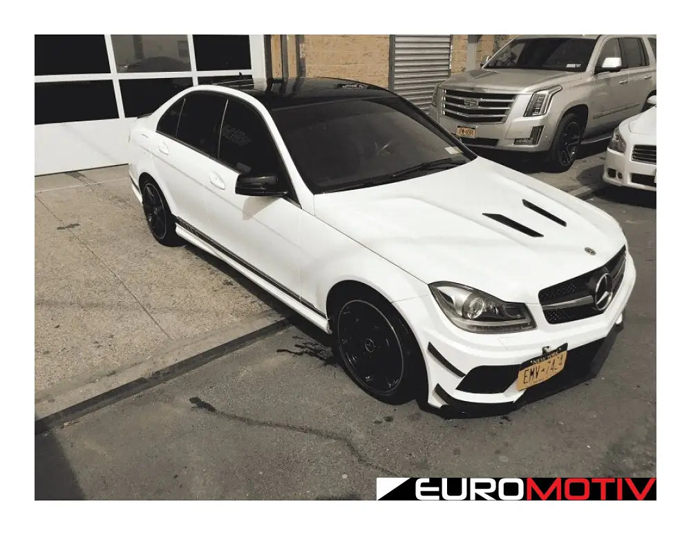 W204 Black Series Designed Front Bumper Conversion Kit