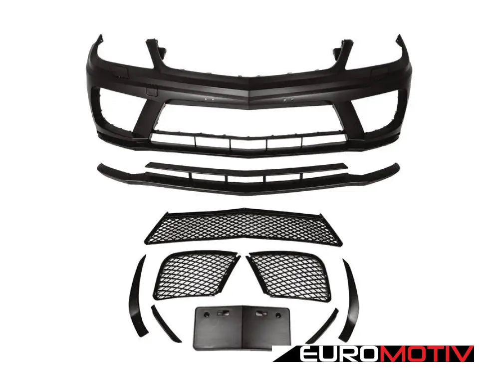 W204 Black Series Designed Front Bumper Conversion Kit