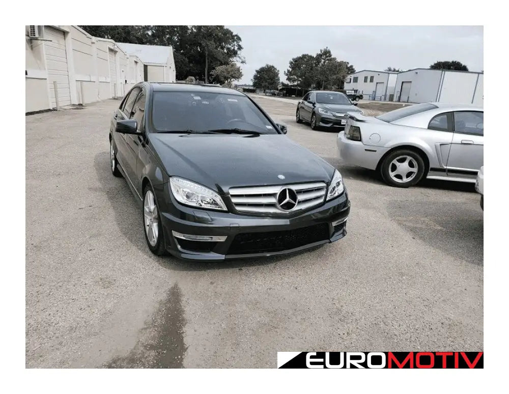 W204 Facelift C63 Designed Front Bumper Conversion Kit