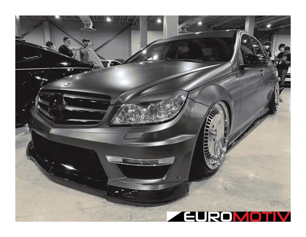 W204 Facelift C63 Designed Front Bumper Conversion Kit