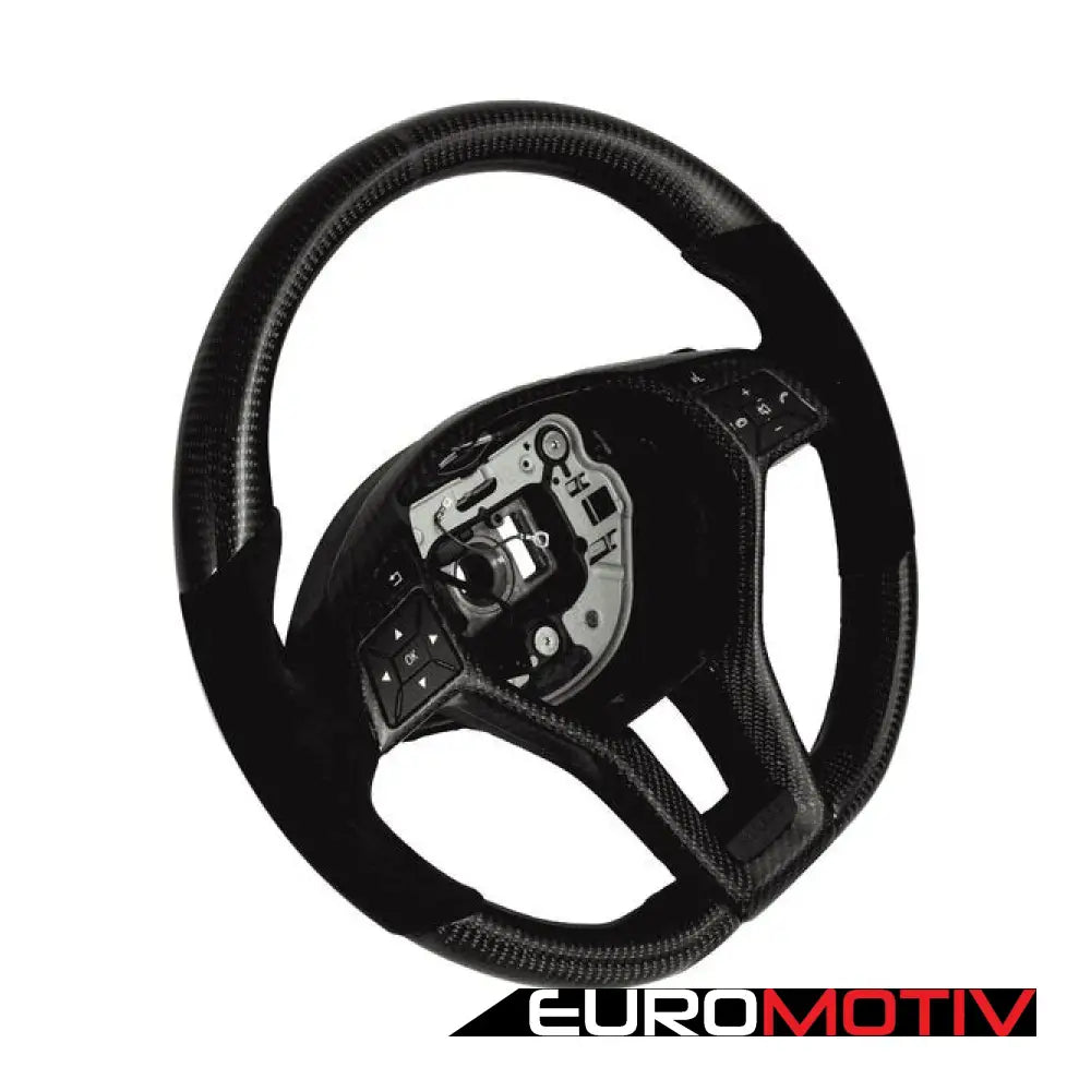 W204 Facelift Carbon Fiber Steering Wheel