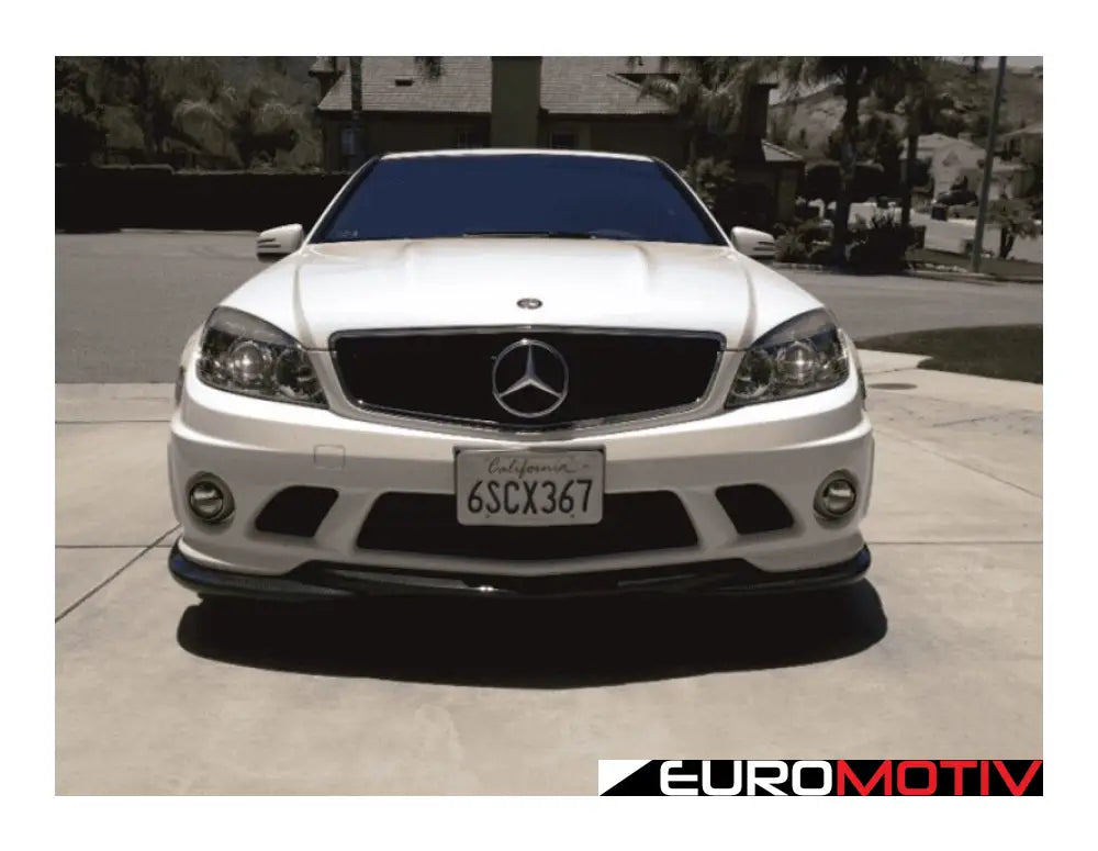 W204 Preface C63 Godhand Carbon Fiber Front Lip