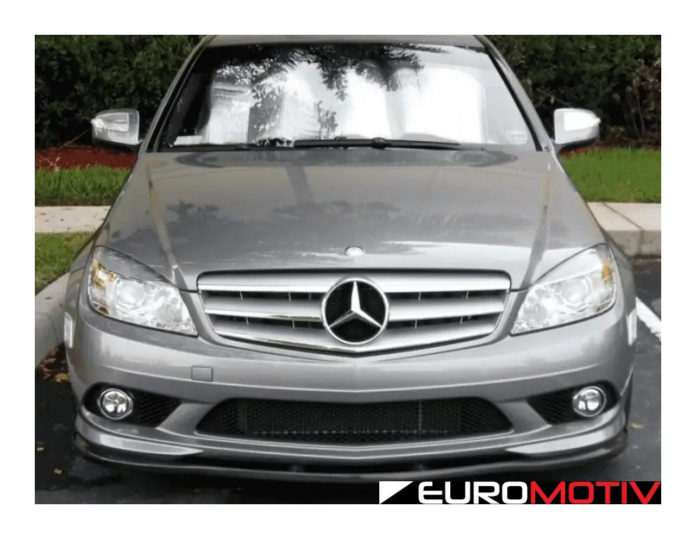 W204 Preface Sport Carbon Fiber Front Lip