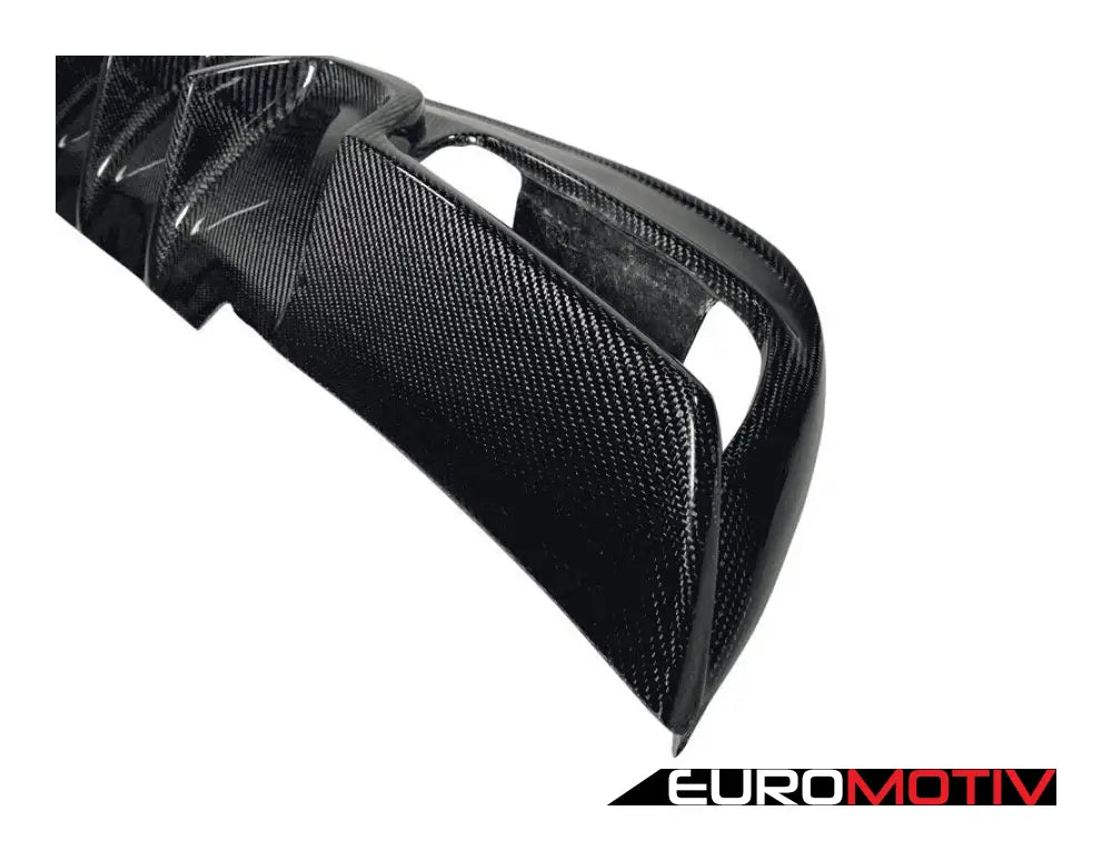 W205 C63 Preface Sedan Carbon Fiber Diffuser