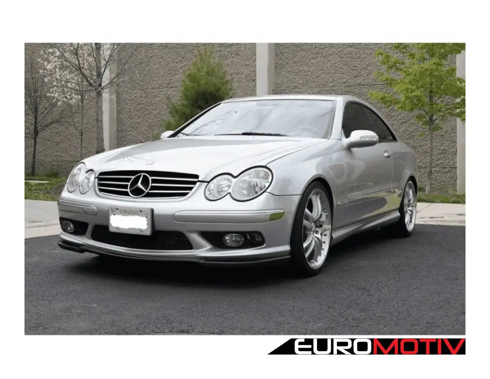 W209 Clk55 W203 C55 Carbon Fiber Front Lip