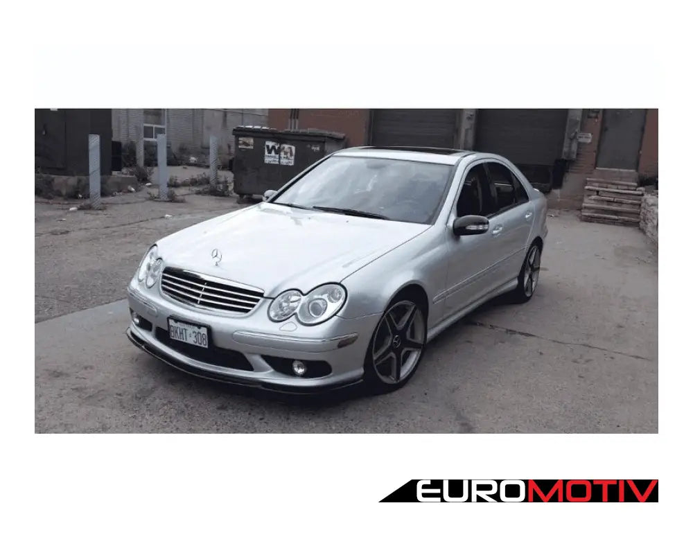 W209 Clk55 W203 C55 Carbon Fiber Front Lip